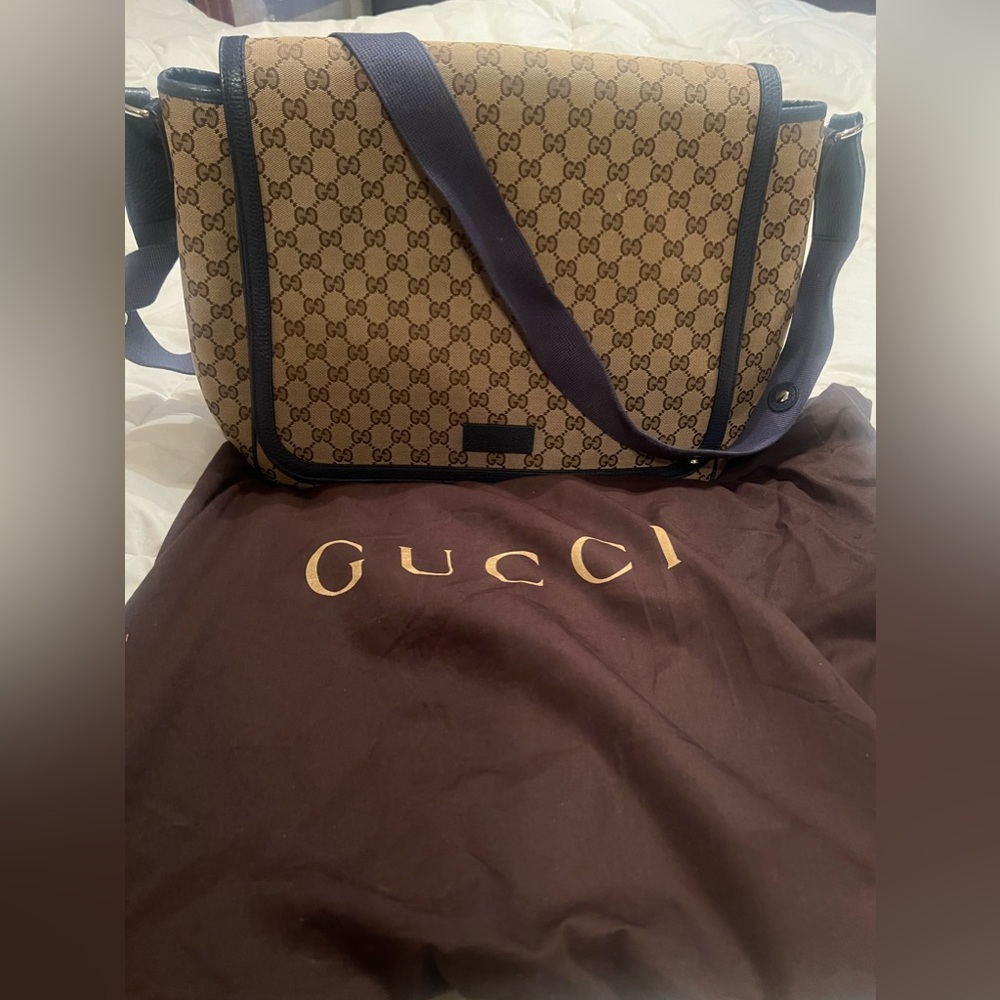Gucci diaper bag